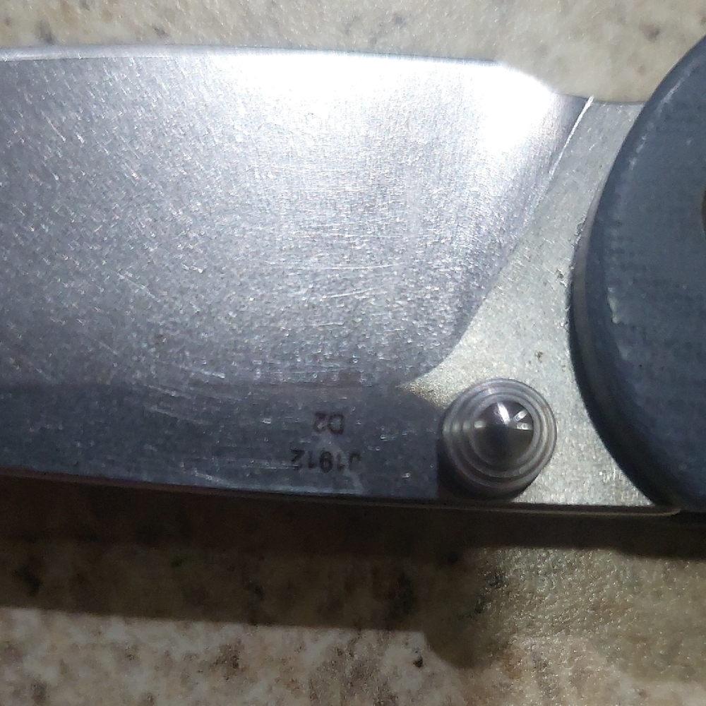 Blue Folding Knife by CRJB - Picture 8 of 8